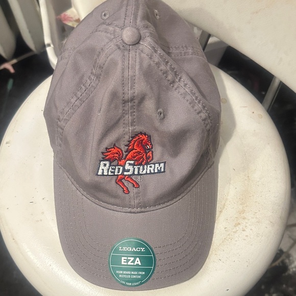 Legacy Other - Legacy Gray Cap with Red Logo